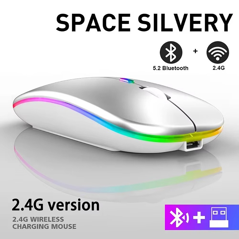 Gaming Console For Ipad - Rechargeable Portable Working Mouse Bluetooth Mouse