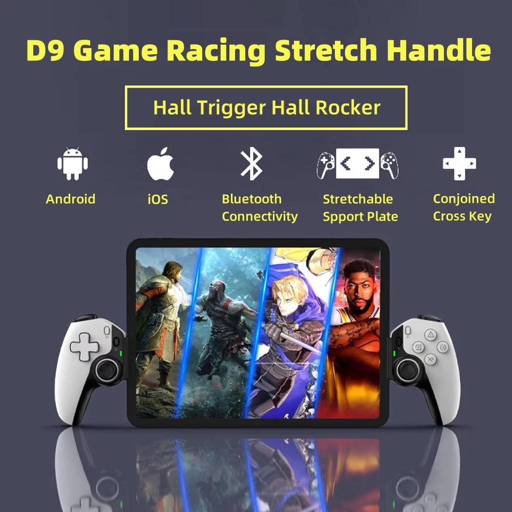 D9 Tablet Controller Wireless  - Gaming Console For Ipad ulasan dan harga