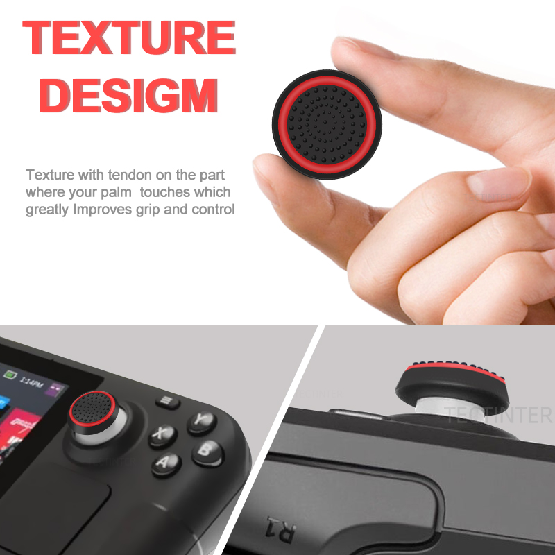 4PCS Silicone Analog ThumbStic - Sony Console Ps5 Pro ulasan dan harga