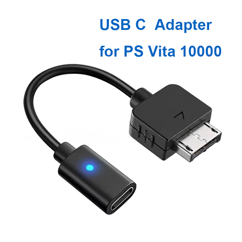 10CM Black USB-C Charging Adap - Gaming Console Sony ulasan dan harga