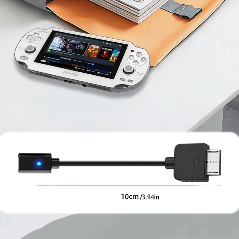 10CM Black USB-C Charging Adap - Gaming Console Sony ulasan dan harga