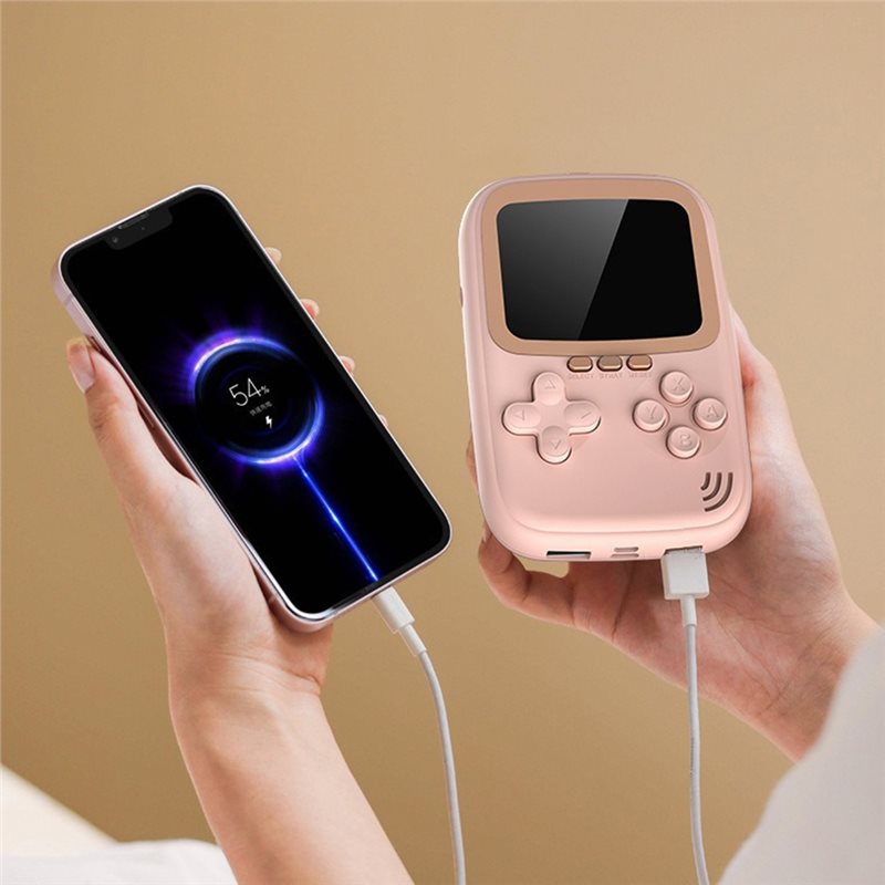 JABS-Portable 2.8 Inch Game Co - Gaming Console Power Bank ulasan dan harga