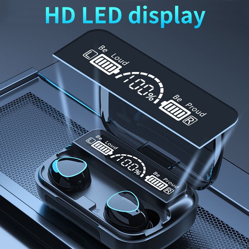 TWS Auriculares Bluetooth Wire - Gaming Console Power Bank ulasan dan harga