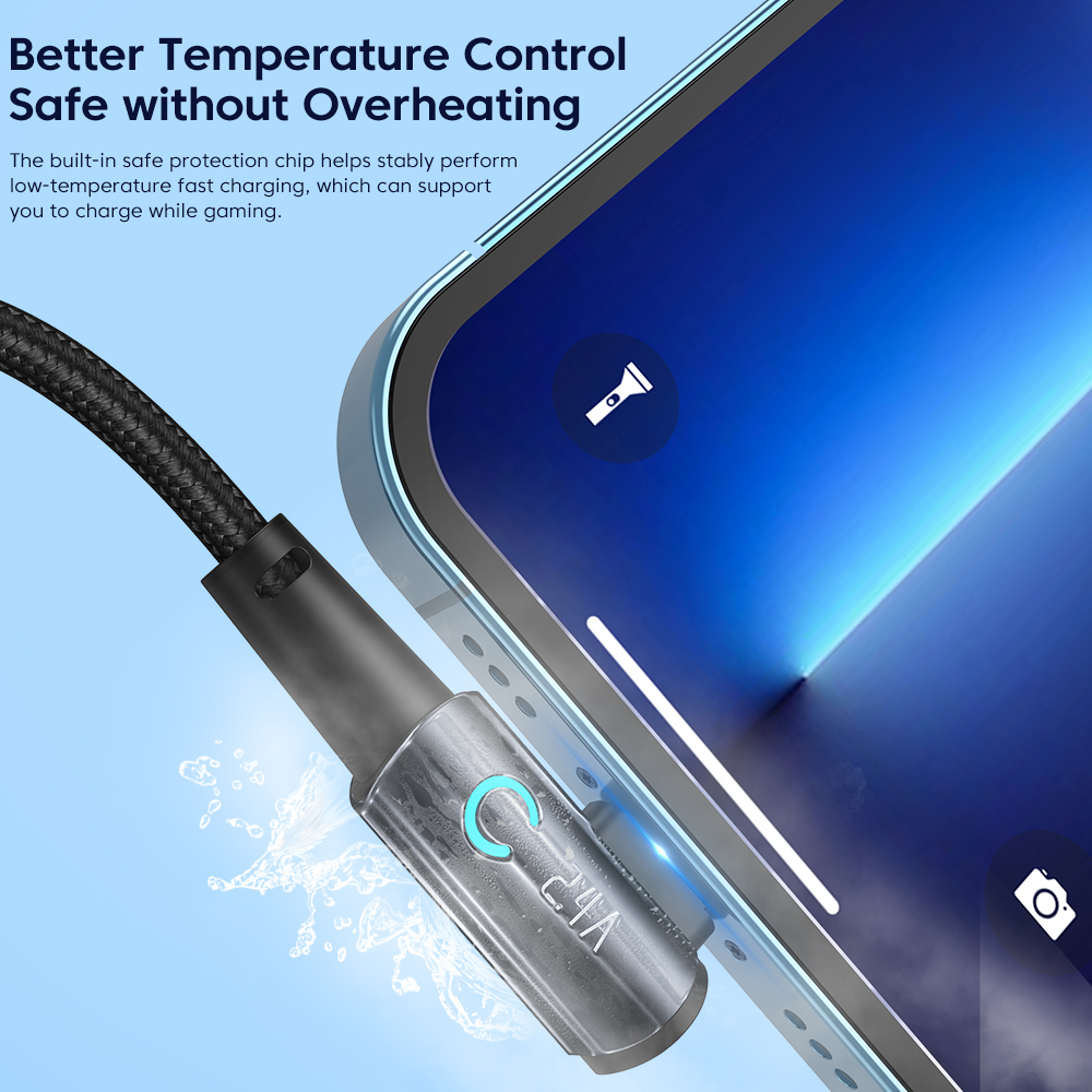 Toocki 90 Degree USB Cable for - Gaming Console For Ipad ulasan dan harga