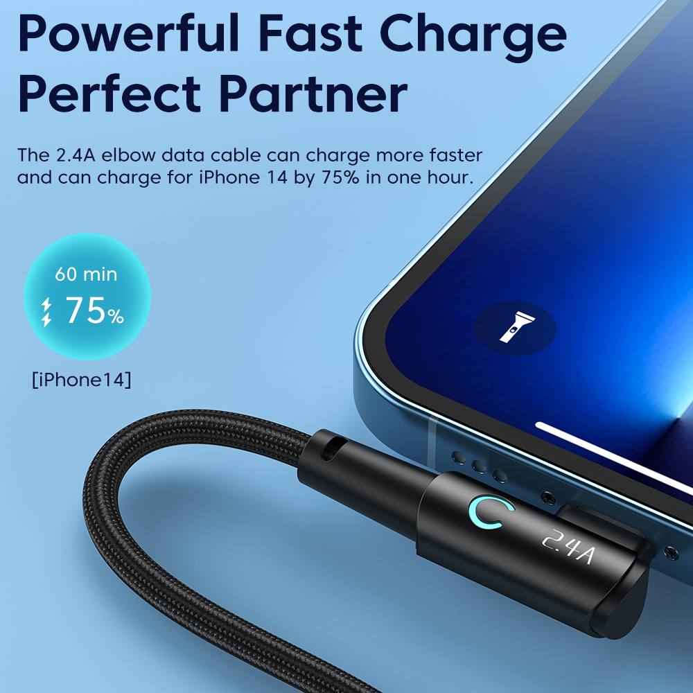 Toocki 90 Degree USB Cable for - Gaming Console For Ipad ulasan dan harga