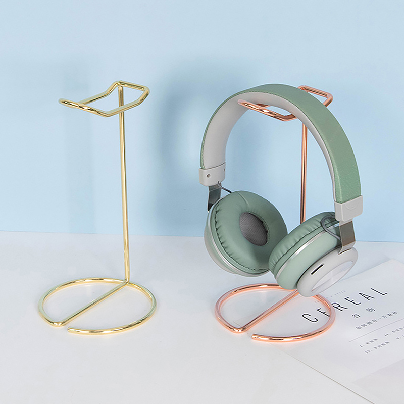 1pc Iron Line Headphone Stand  - Headset Gaming Console ulasan dan harga